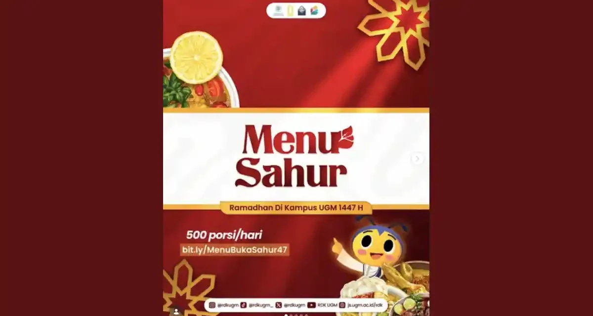Menu Sahur Dan Takjil Gratis Di Masjid Kampus UGM