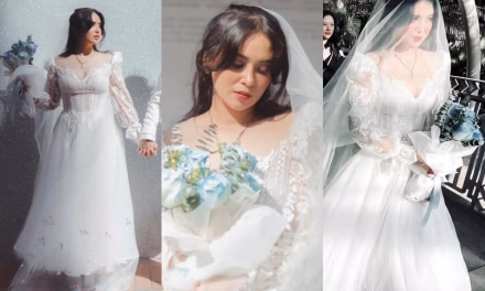 Gaun Pengantin Ayushita Memancarkan Kesan Elegan