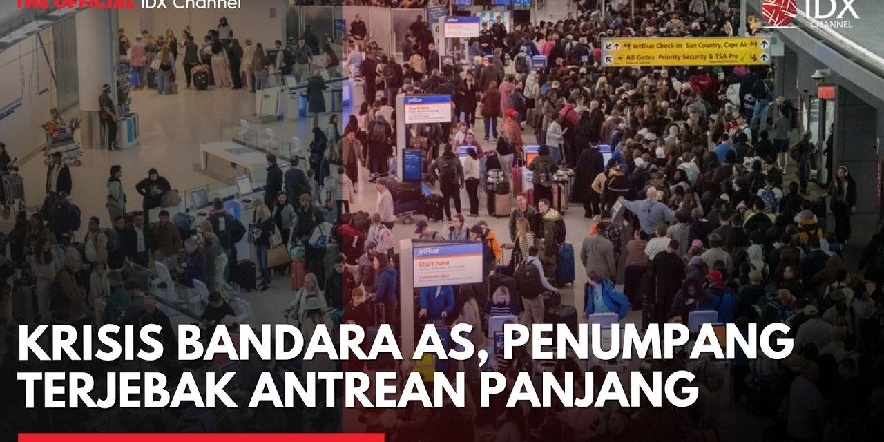 Antrean Panjang Di Bandara AS, Perjalanan Udara Terganggu