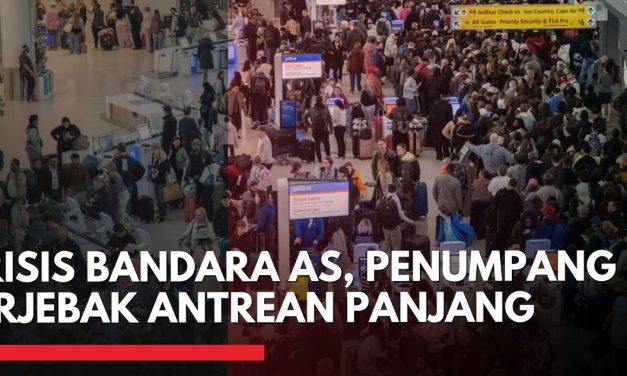 Antrean Panjang Di Bandara AS, Perjalanan Udara Terganggu