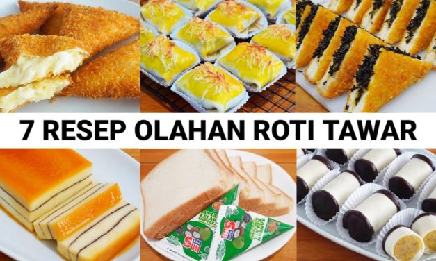 Resep Camilan Manis Dari Roti Tawar Lama, Cocok Untuk Berbuka