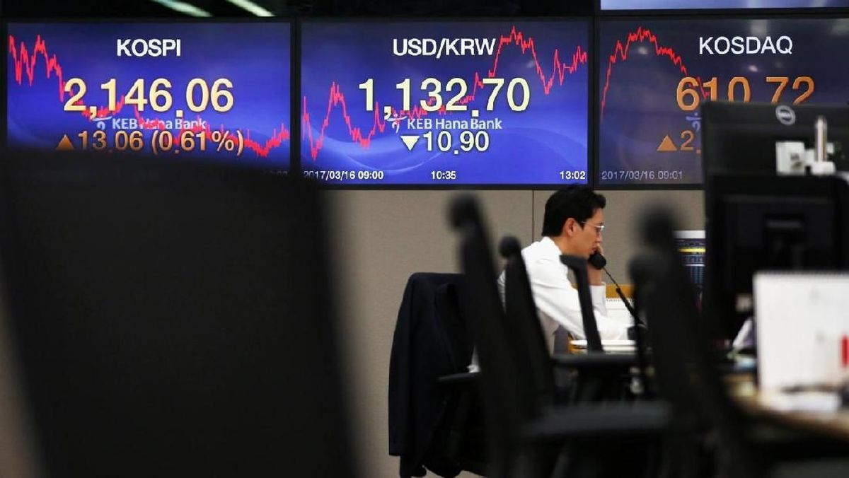 Bursa Asia Beragam