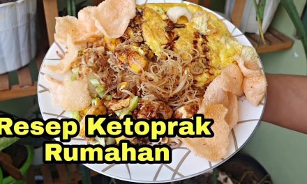 Ketoprak Rumahan Ala Penjual Keliling: Dengan Cita Rasa Klasik