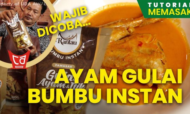 Gulai Ayam Padang Lezat Pakai Santan Instan, Bumbu Meresap