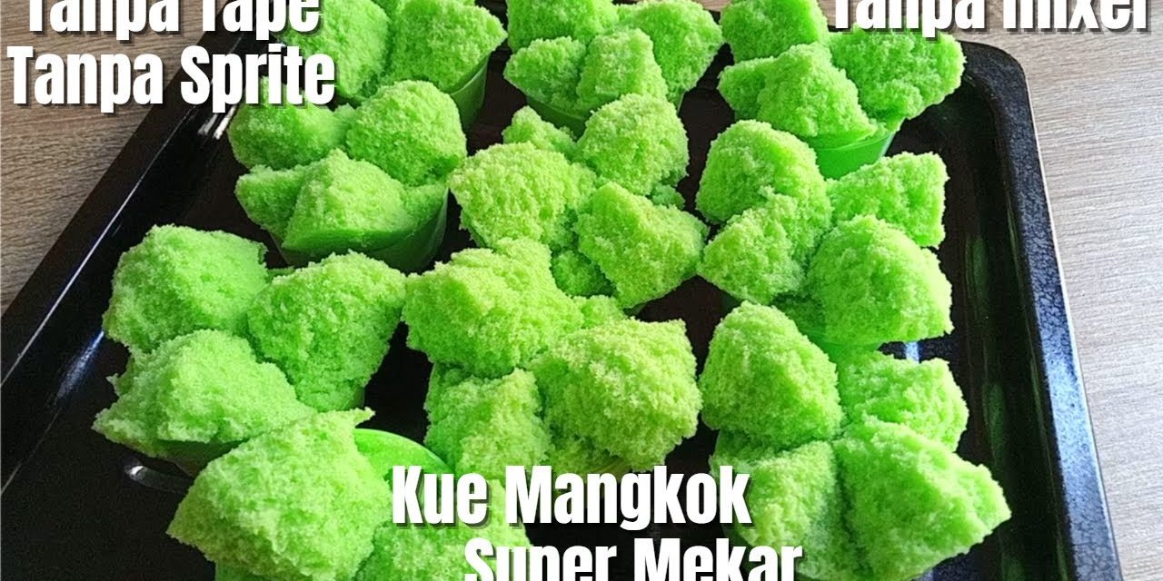 Kue Mangkok Tanpa Tape: Lembut, Manis, Dan Pasti Anti Bantat