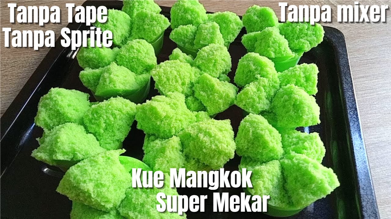 Kue Mangkok Tanpa Tape