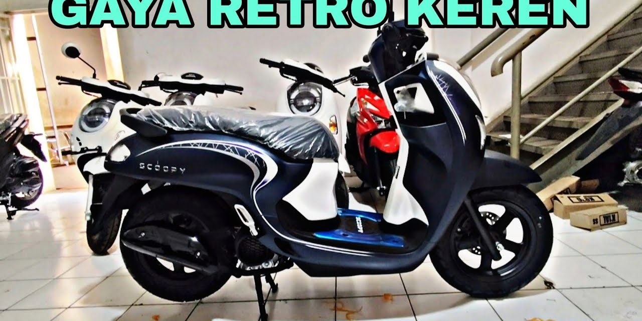 Honda Scoopy 2025: Skutik Retro Semakin Stylish Dan Fungsional