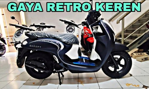 Honda Scoopy 2025: Skutik Retro Semakin Stylish Dan Fungsional