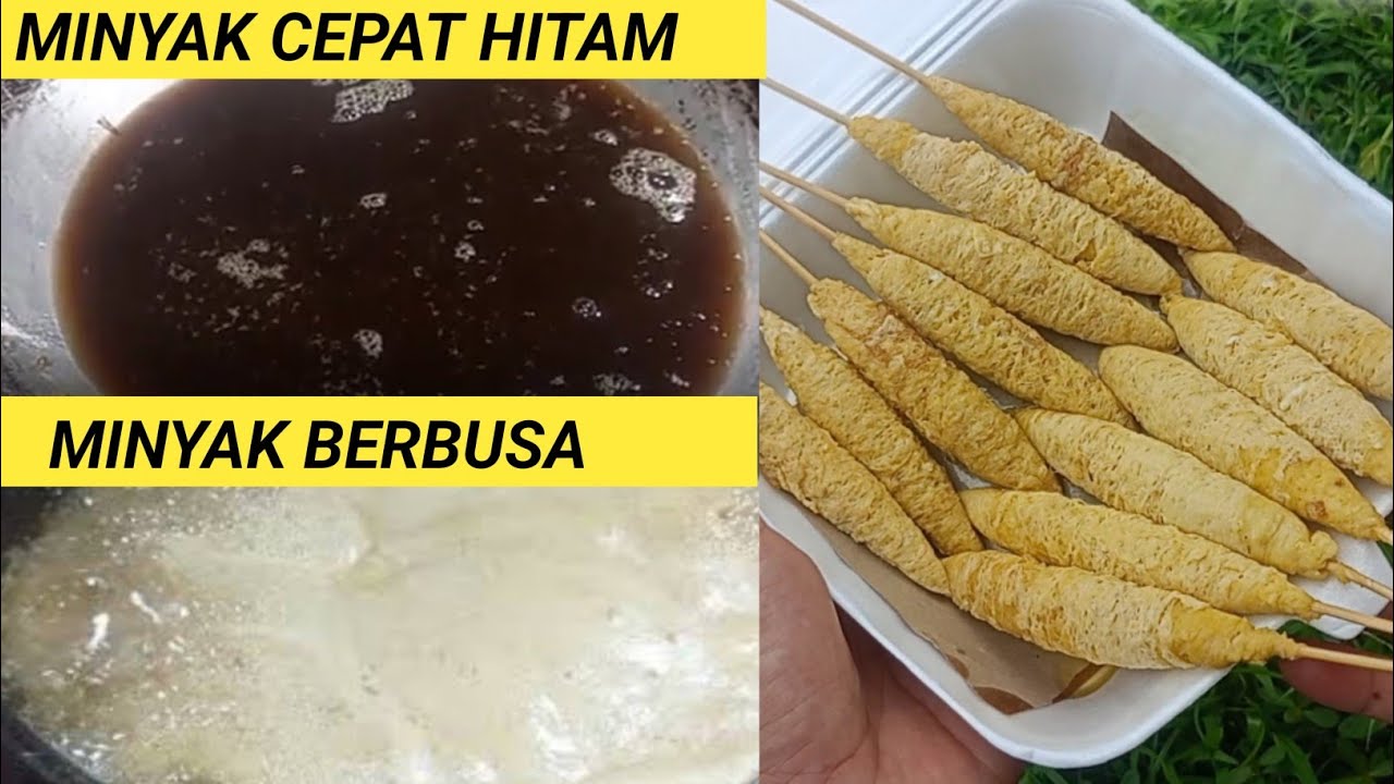 Minyak Berbusa Saat Menggoreng