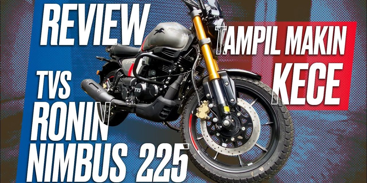 TVS Ronin, Motor Retro-Modern Siap Jadi Tren Baru Di Jalanan